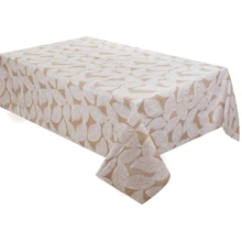Скатерть водоотталкивающая Lefard Home Textile Pineto beig 140х140 см (715-313): Тип скатерть