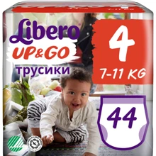 Libero Up & Go 4 (7-11кг) (44): Тип Підгузки-трусики