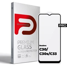 Аксессуар для смартфона ArmorStandart Tempered Glass Pro Black for Realme C30 / C30s / C33 (ARM64728): Совместимость Realme C30 / C30s / C33