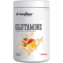 Аминокислота для спорта IronFlex Glutamine 500 g / 100 servings / mango: Вкус Манго