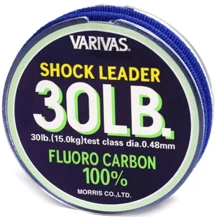 Флюрокарбон Varivas Fluoro Shock Leader 30m 30LB 0.480mm: Тип Леска