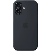 Чехол для iPhone Apple iPhone 17 Silicone Case with MagSafe - Black (MGF14): Цвет черный
