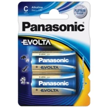 Батарейка Panasonic EVOLTA C BLI 2 ALKALINE (LR14EGE / 2BP): Тип батарейка C