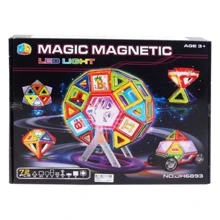 Магнитный конструктор Bambi Magic Magnetic 72 детали (JH6893): Количество деталей, шт. 72