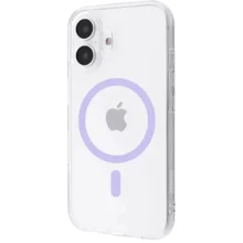 Чехол для iPhone Proove Blossom Case with Magnetic Ring Light Purple for iPhone 16: Цвет фиолетовый