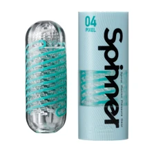 Мастурбатор Tenga Spinner Pixel с упругой стимулирующей спиралью внутри: Для кого Для мужчин