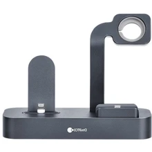 Док-станція COTEetCI Base29 3in1 Stand Greу (CS7211-GY) for Apple iPhone, Apple Watch and Apple AirPods: undefined undefined