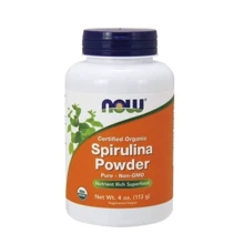 NOW Foods Spirulina Powder Спирулина органическая 113 г: Форма выпуска Порошок