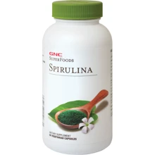 GNC Super Foods Spirulina Спирулина 90 вегакапсул: Форма выпуска Капсулы