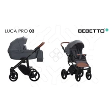 Универсальная коляска 2 в 1 Bebetto LUCA PRO (03) графит (503.33.18.003): Тип коляски универсальная коляска (2-в-1)