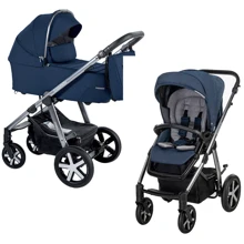 Коляска Baby Design HUSKY XL 203 NAVY: Тип коляски Универсальная коляска (2-в-1)