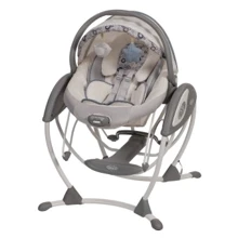 Укачивающий центр Graco Glider Elite Brompton (1Z49BMP): Додаткові зручності Звуковое сопровождение, Вибрация, Ремни безопасности, Изменение наклона