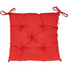 Подушка Прованс на стул Merry Christmas красный 40х40 см (31484): Размер, см 40x40