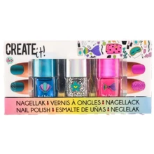 Набор детских лаков для ногтей CREATE IT! Русалочка 3 шт 84134: Производитель CREATE IT!