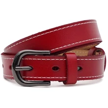 Жіночий ремінь Borsa Leather червоний (CV1ZK-007r-red): Стать Женский