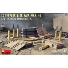 Снаряди MiniArt для гармати Pzgr 7,5 cm. & Gr. Patr. Kw.K. 40: Виробник MiniArt