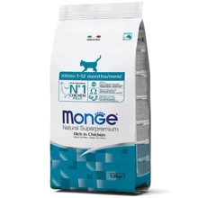 Сухой корм для котов Monge Cat Kitten 1.5 кг (70004879): Тип Сухой корм