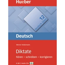 Deutsch üben: Diktate hören-schreiben-korrigieren mit Audio-CDs: Производитель Hueber