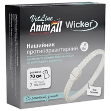 Ошейник AnimAll VetLine противопаразитарный для собак белый 70 см: Тип Ошейники