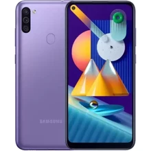 Смартфон Samsung Galaxy M11 3/32 GB Violet Approved Вітринний зразок: Причина уцінки Как новый (витринный образец): смартфон выглядит и функционирует как новый. Смартфон полностью протестирован по программе Approved, все функции работают корректно