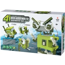 Робот-конструктор Same Toy Механобот 4 в 1 (DIY002UT): Питание Батарейки