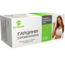 Элит-Фарм Гарциния с Бромелайном 0,25 г № 80: Производитель Элит-Фарм