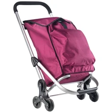 Сумка-тележка ShoppingCruiser Stairs Climber 40 Fuchsia: Цвет фиолетовый