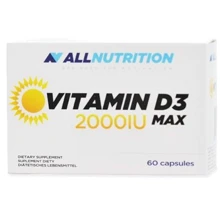 All Nutrition Vitamin D3 2000 60 Capsules: Пол Унисекс