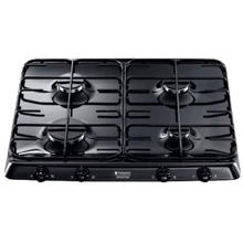 Варочная поверхность газовая Hotpoint-Ariston PF 640 E (BK): Размеры для встраивания (ШxГ) 55.5x47.5 см