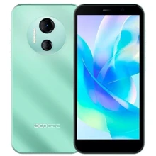 Смартфон Doogee X97 3/16Gb Mint Green: Дисплей 6" IPS LCD (720 x 1440) / 268 ppi