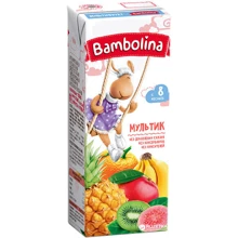 Bambolina сок мультифруктовый 0,2 л (4813538004237): Тип Соки