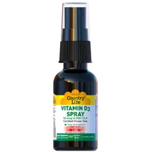 Country Life Vitamin D3 2000 IU Витамин Д3 спрей со вкусом клубники 24 мл: Тип Витамин D