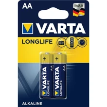 Varta AA bat Alkaline 2шт LONGLIFE EXTRA (04106101412): undefined undefined