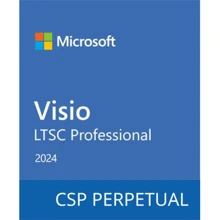 Microsoft Visio LTSC Professional 2024 Commercial Software, Perpetual (DG7GMGF0PN43_0002): Виробник Microsoft