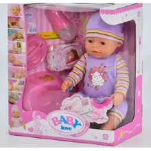 Пупс Baby Love функциональный с аксессуарами (BL 023 P): Производитель Baby Love