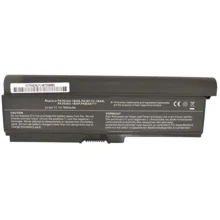 Батарея для ноутбука Toshiba PA3636U-1BRL Satellite U400 10.8V Black 7800mAh OEM: Емкость, мАч 7800