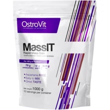 Гейнер OstroVit MassIT 1000 g /10 servings/ Chocolate: Пол Унисекс