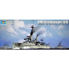 Корабель TRUMPETER HMS Dreadnought, 1915 TR06705: Виробник TRUMPETER