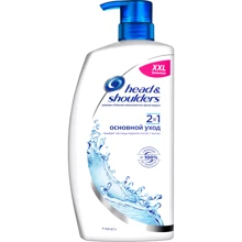 Head & Shoulders 900 ml Шампунь и бальзам-ополаскиватель 2в1 против перхоти Основной уход: Пол Унисекс