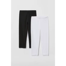 Капрі H & M 3752485N 134 см чорно-білі (2 шт.): Тип Капрі