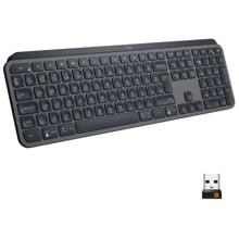 Клавиатура Logitech MX Keys Advanced Wireless Illuminated Graphite (920-009415): Подключение беспроводное