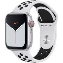 Аксессуар для Watch Apple Nike Sport Band Pure Platinum/Black (MTMQ2) for Apple Watch 38/40/41mm: Производитель Apple