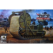 Танк Churchill Carpet Layer Type D Mark III: Виробник AFV-Club