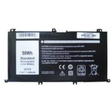Батарея для ноутбука Dell 357F9 Inspiron 15 7000 11.4V Black 5200mAh OEM (66480): Емкость, мАч 5200