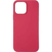 Чехол для iPhone TPU Silicone Case Full Soft Garnet for iPhone 13 Pro Max: Цвет бордовый
