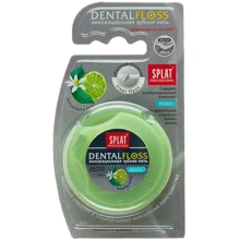 SPLAT Professional Dental Floss Зубна нитка з ароматом бергамоту і лайма 30 m: Призначення Очищення