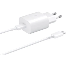 Зарядное устройство Samsung USB-C Wall Charger with Cable USB-C 25W White (EP-TA800XWEGRU): Особенности USB-C