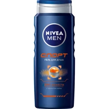 Nivea For Men Sport Shower Gel Гель для душа Спорт 500 ml: Назначение Очищение
