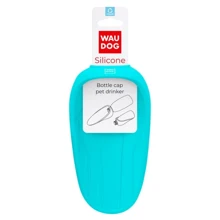 Поилка-насадка на бутылку WAUDOG Silicone 165х90 мм голубая (50772): Тип Поилки
