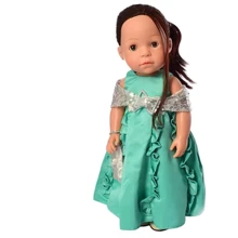 Интерактивная кукла в платье Limo Toy Бирюзовый UA (M 5414-15-2): Возраст от 3 лет